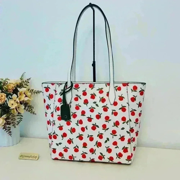 kate spade Handbags - Kate Spade Purse Dana Tote Shoulder Bag Festival Rosette